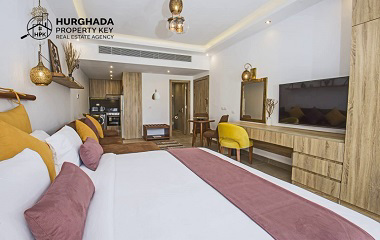 Furnished ground floor Studio with Terrace and Sea View – Azzurra